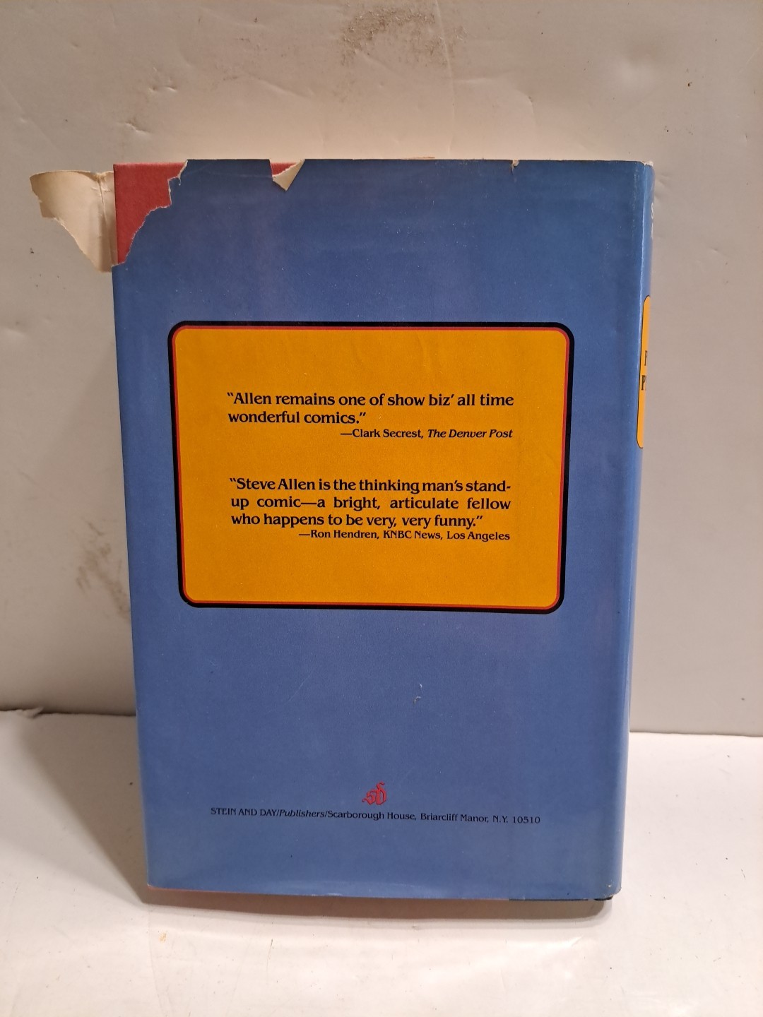 FUNNY PEOPLE by Steve Allen – Book -Signed-