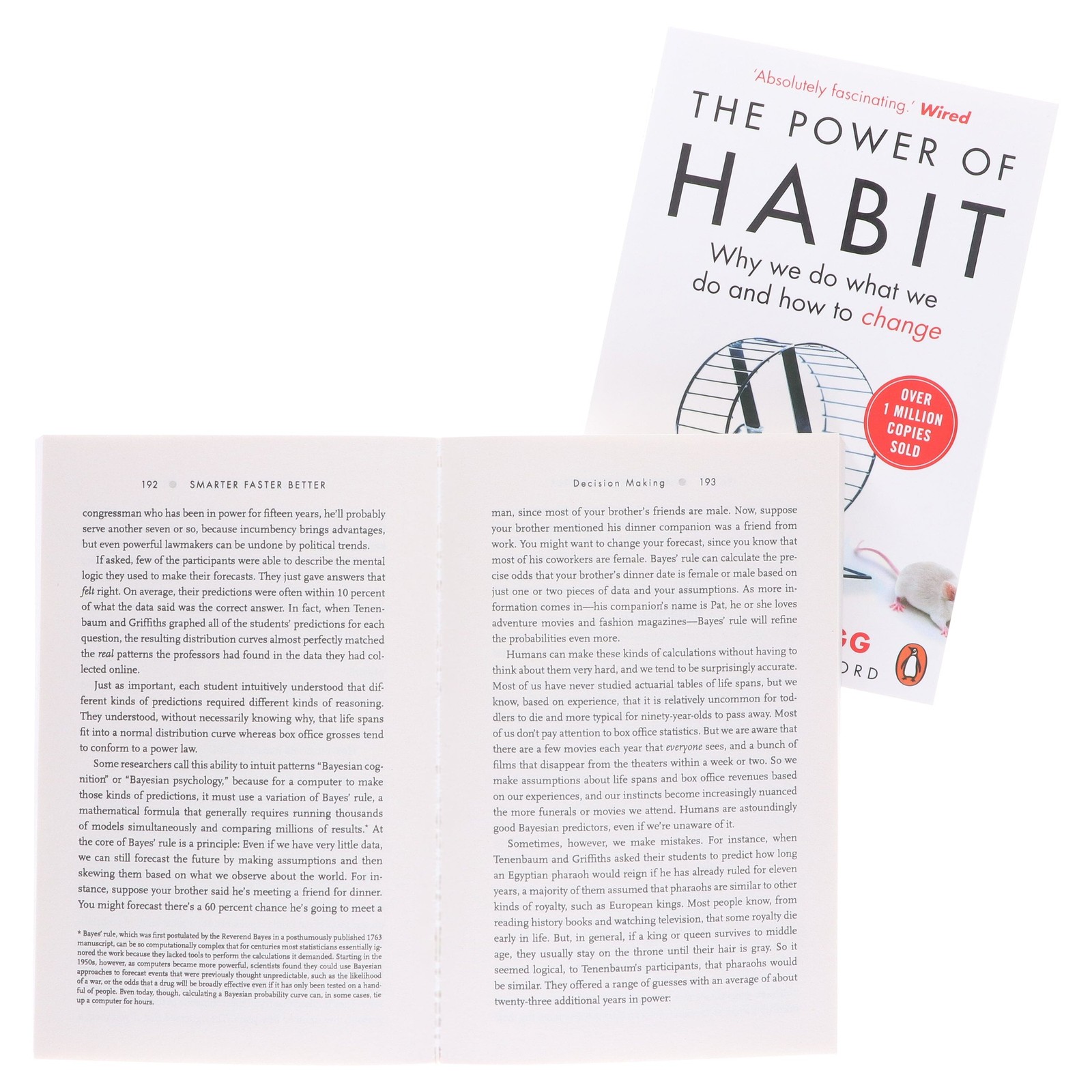 Smarter Faster Better & The Power of Habit: By Charles Duhigg 2 Books Set
