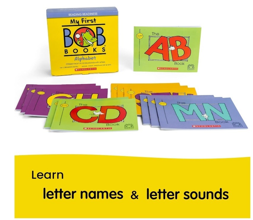 Learn to Read Bundle – Stage 1 with 4 Phonics Box Sets, 3 Workbooks, Flashcards