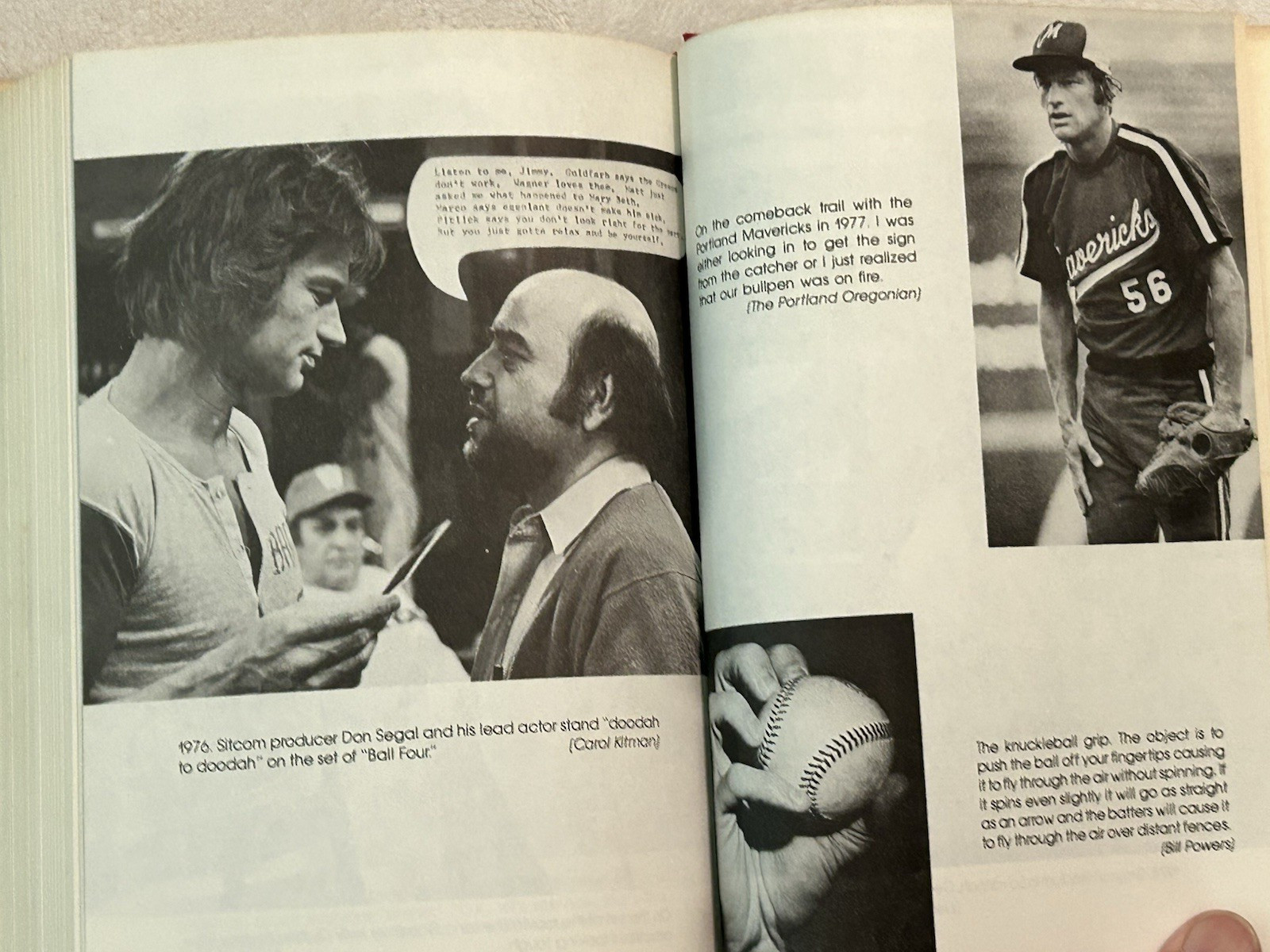 Ball Four Plus Ball Five an update 1970-1980 SIGNED by Jim Bouton HC 1st Edition