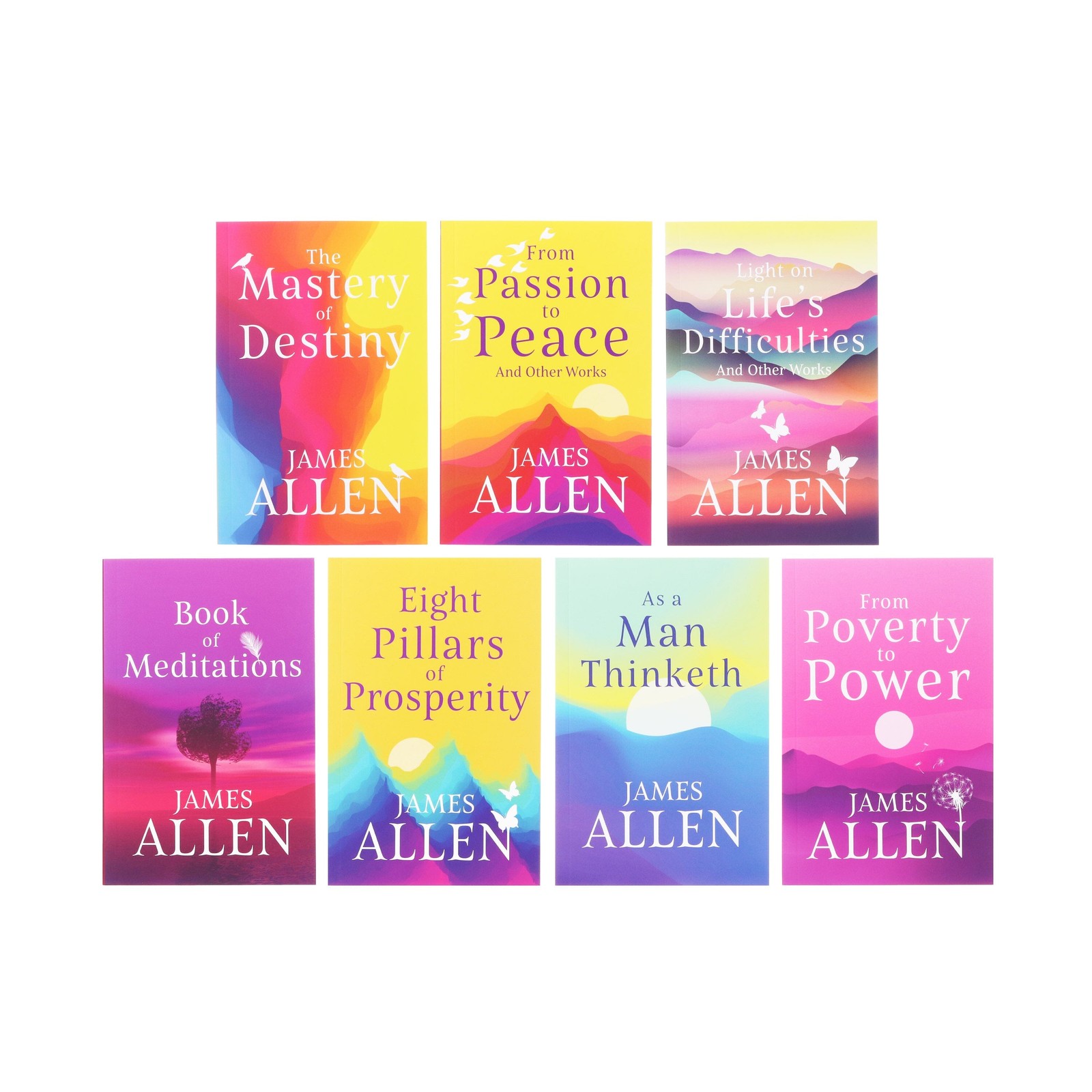 James Allen Collection 7 Books Set – Non Fiction – Paperback