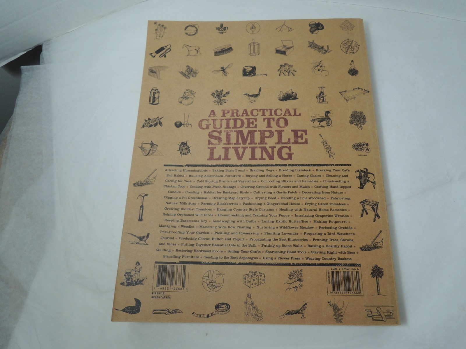 Country Wisdom & Know How Prepping Self Sufficient Living Large Paperback 2004