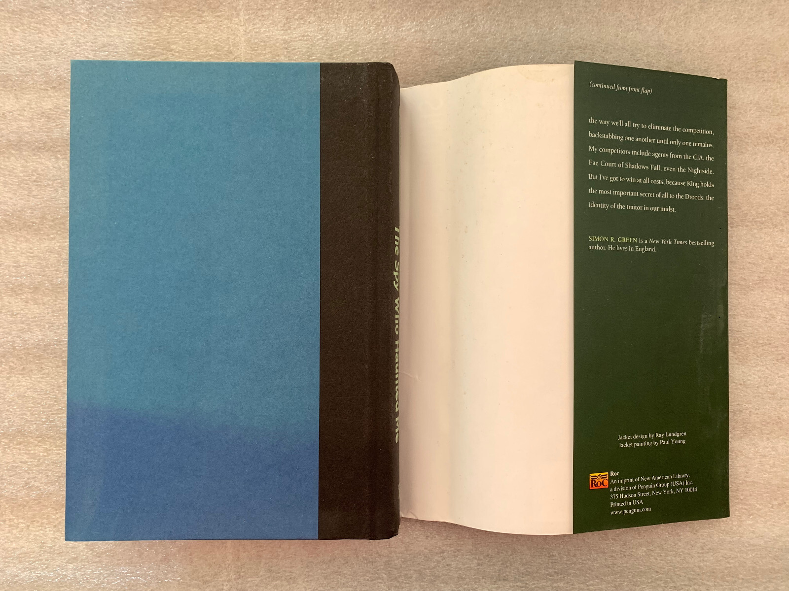 5lbs of 3 SIMON R. GREEN HARDCOVER BOOKS LOT THE SPY WHO HAUNTED ME DAEMONS