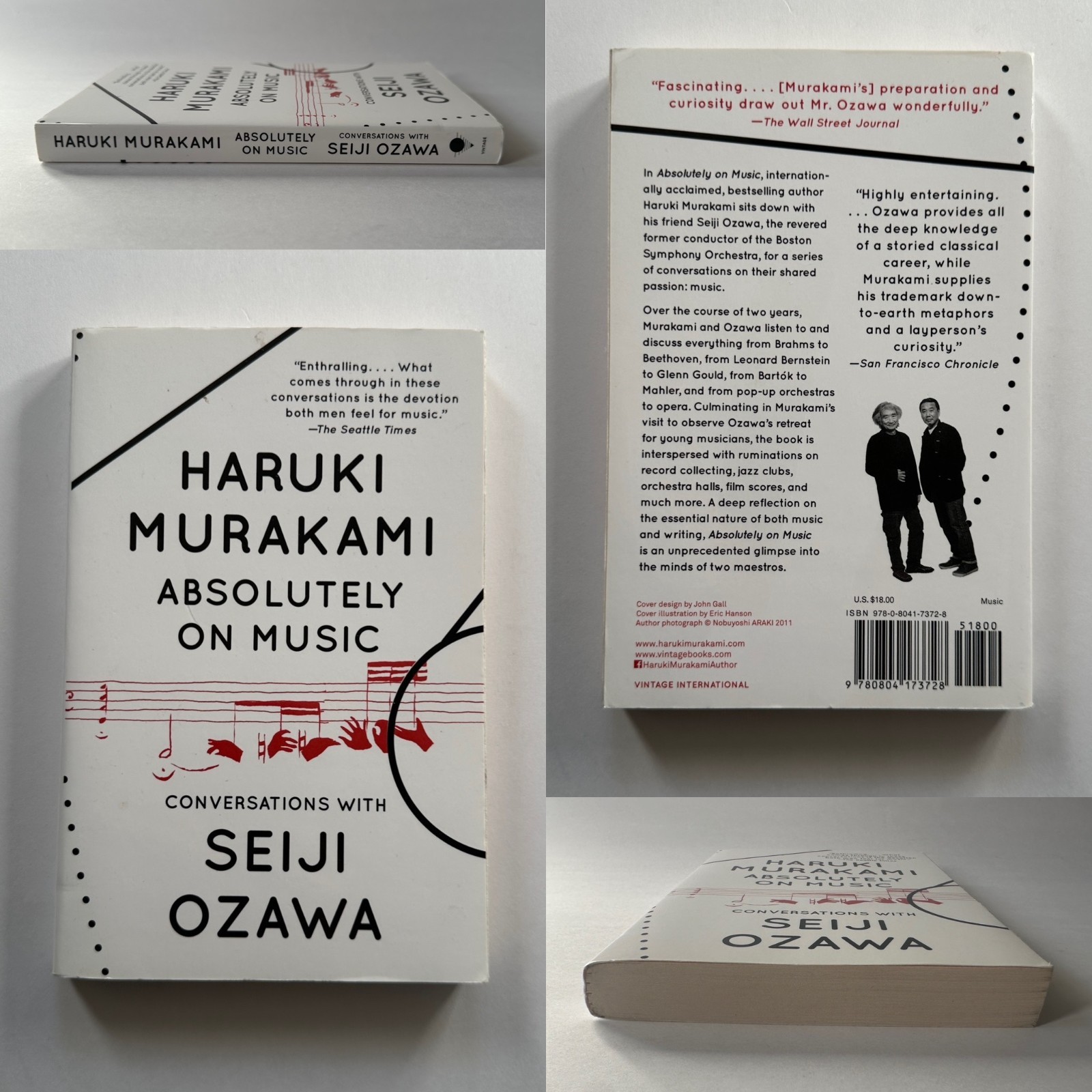 HARUKI MURAKAMI Kafka Shore/Hard-Boiled/On Music/After Dark/Men Women 5 TPB LOT