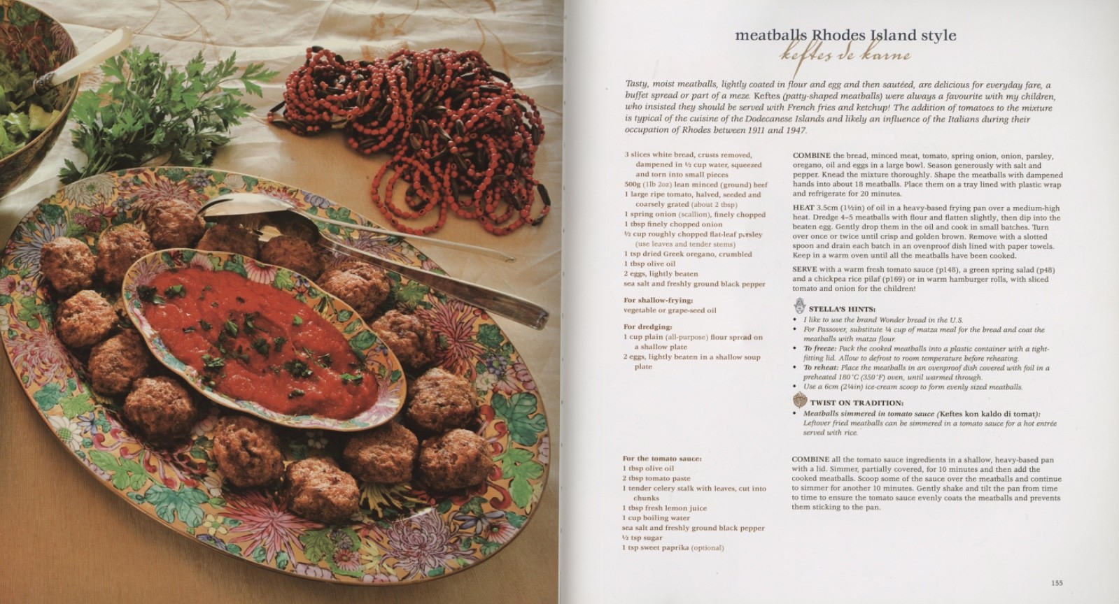 Stella’s SEPHARDIC TABLE Signed Jewish Recipes Mediterranean Island of Rhodes