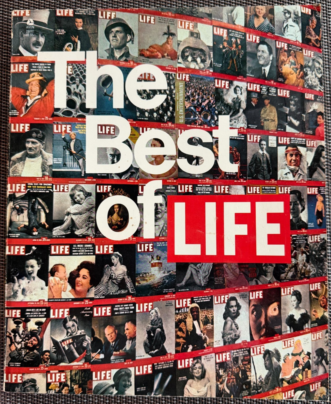 “The Best of Life” 1973 Softcover Book (Time-Life Books) – 303 pages of photos