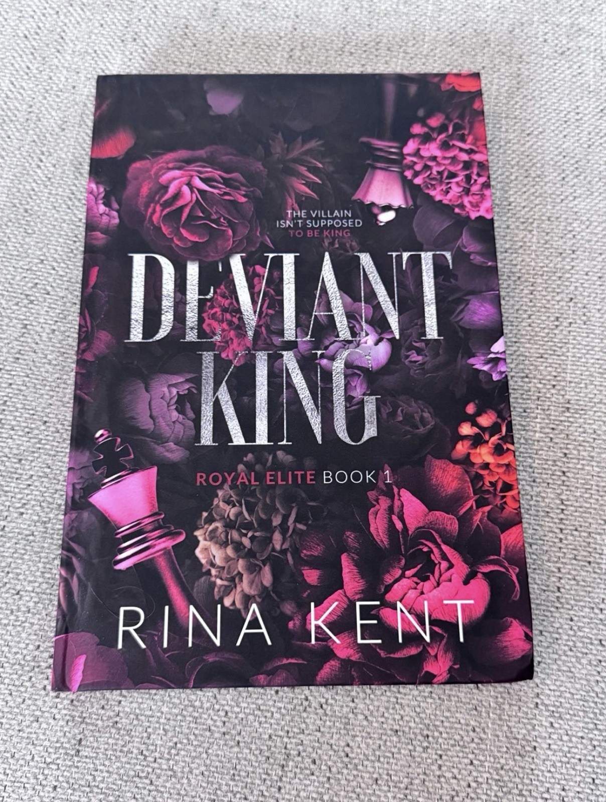 Deviant King Rina Kent Discreet Hardcover Royal Elite Series Out Of Print Signed