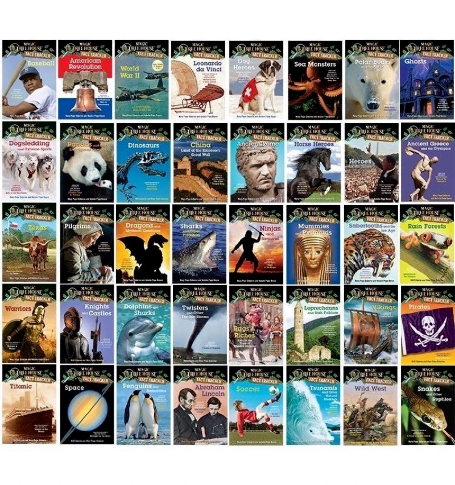 New Magic Tree House Fact Tracker Series Collection 44 Books | Fast Shipping!