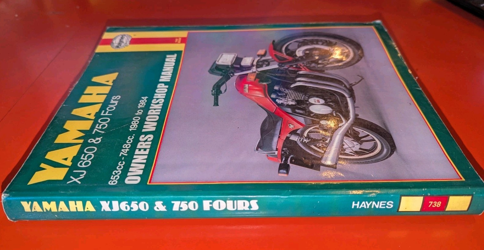 1980 to 1984 Yamaha XJ650 & 750 Fours Haynes Owners Workshop Manual 738