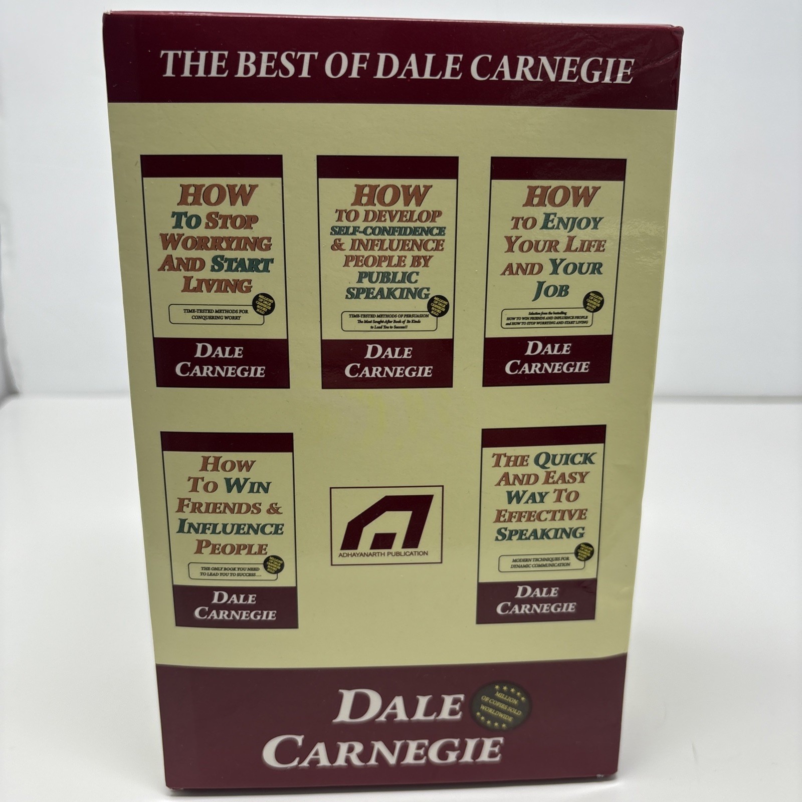 New: The Best of Dale Carnegie (Set of 5 Books) by Carnegie No Wrapping