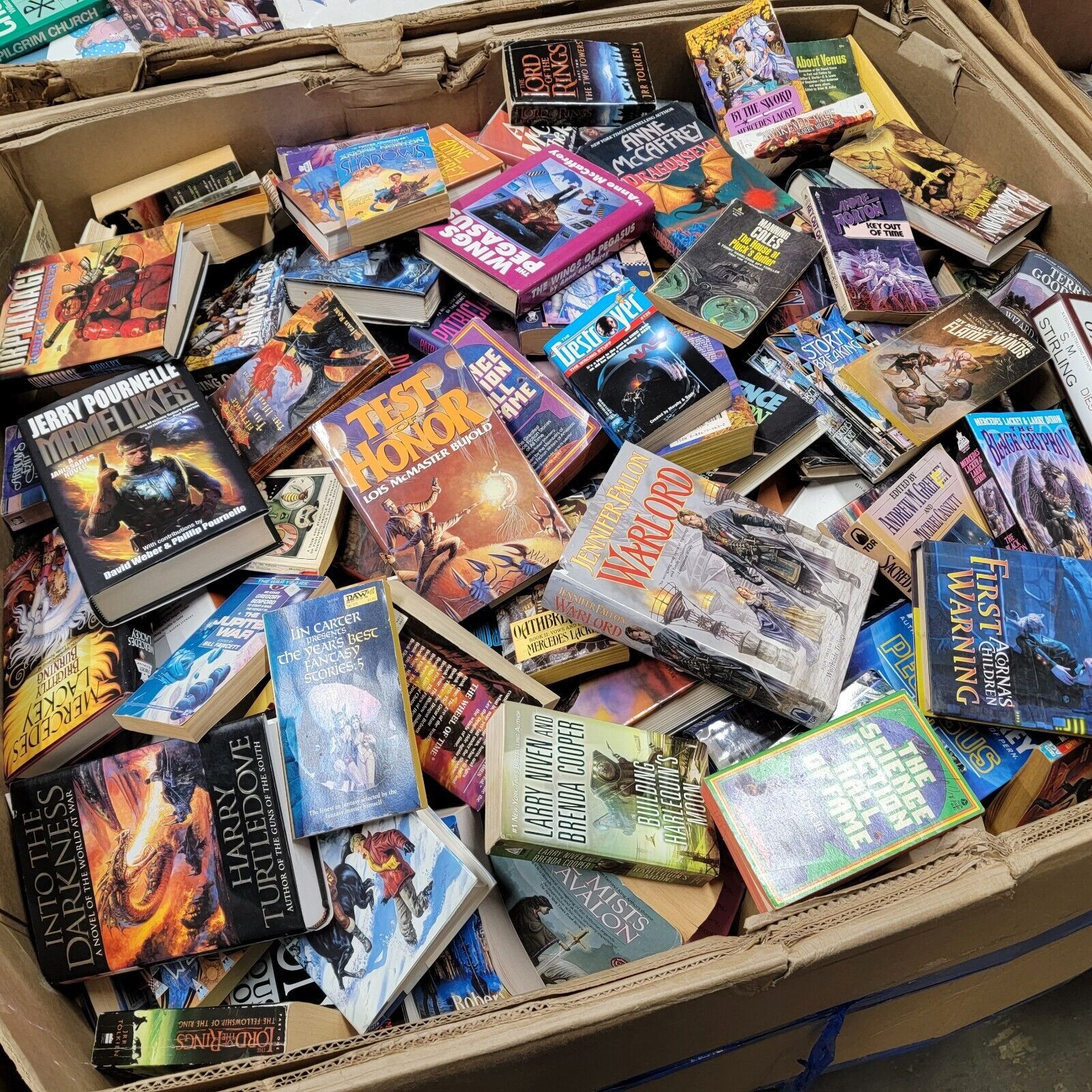 Books by Genre 5 LBS (Pounds) Box Value Lot Sorted Hardback / Paperback MIX SET