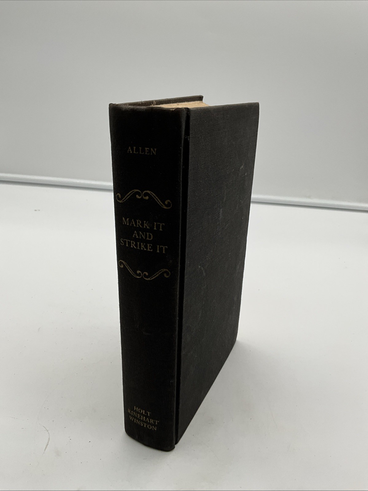 Mark It and Strike It Steve Allen 1960 First Edition Autobiography CJ