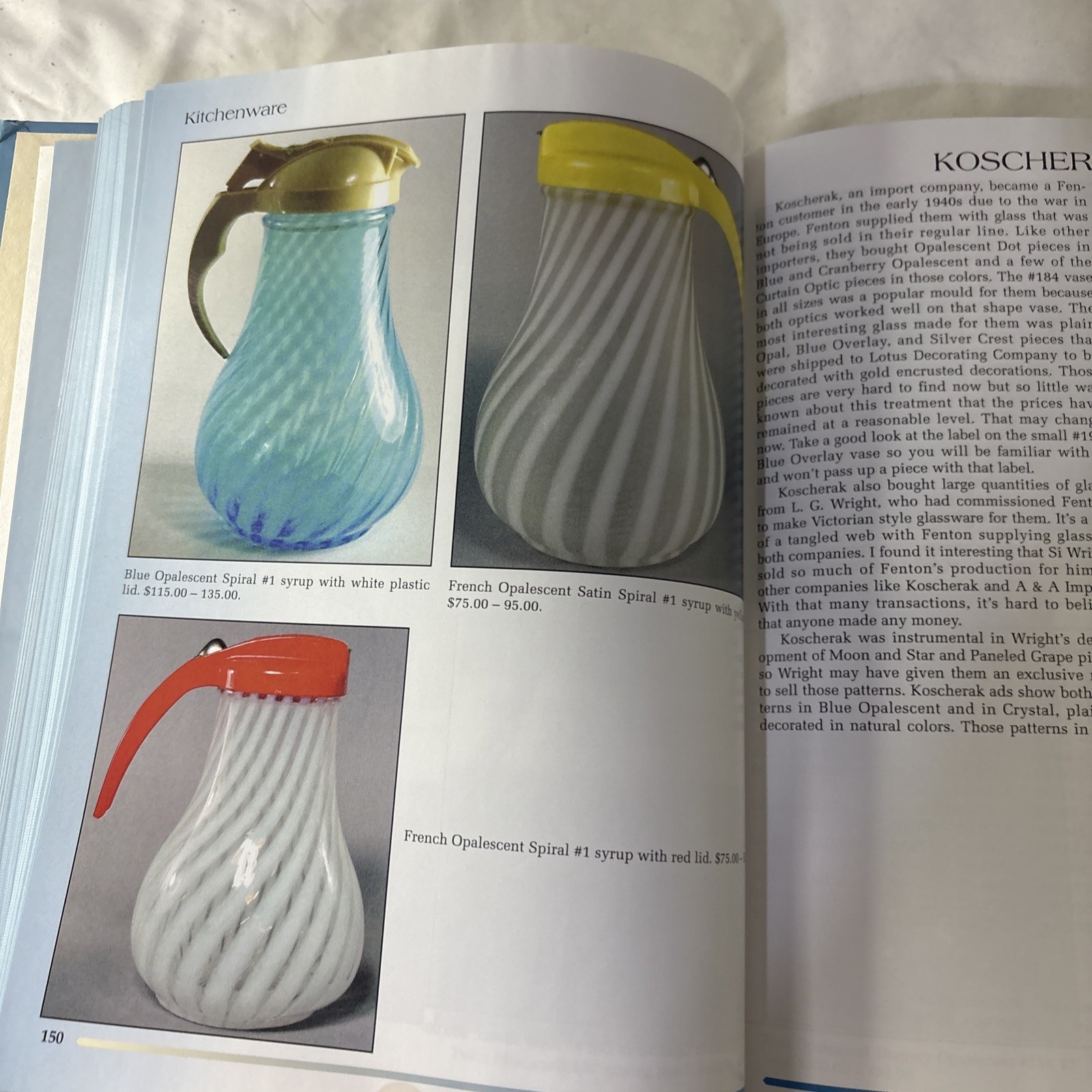 Fenton Glass Made for Other Companies 1907-1980, Identification & Value Guide