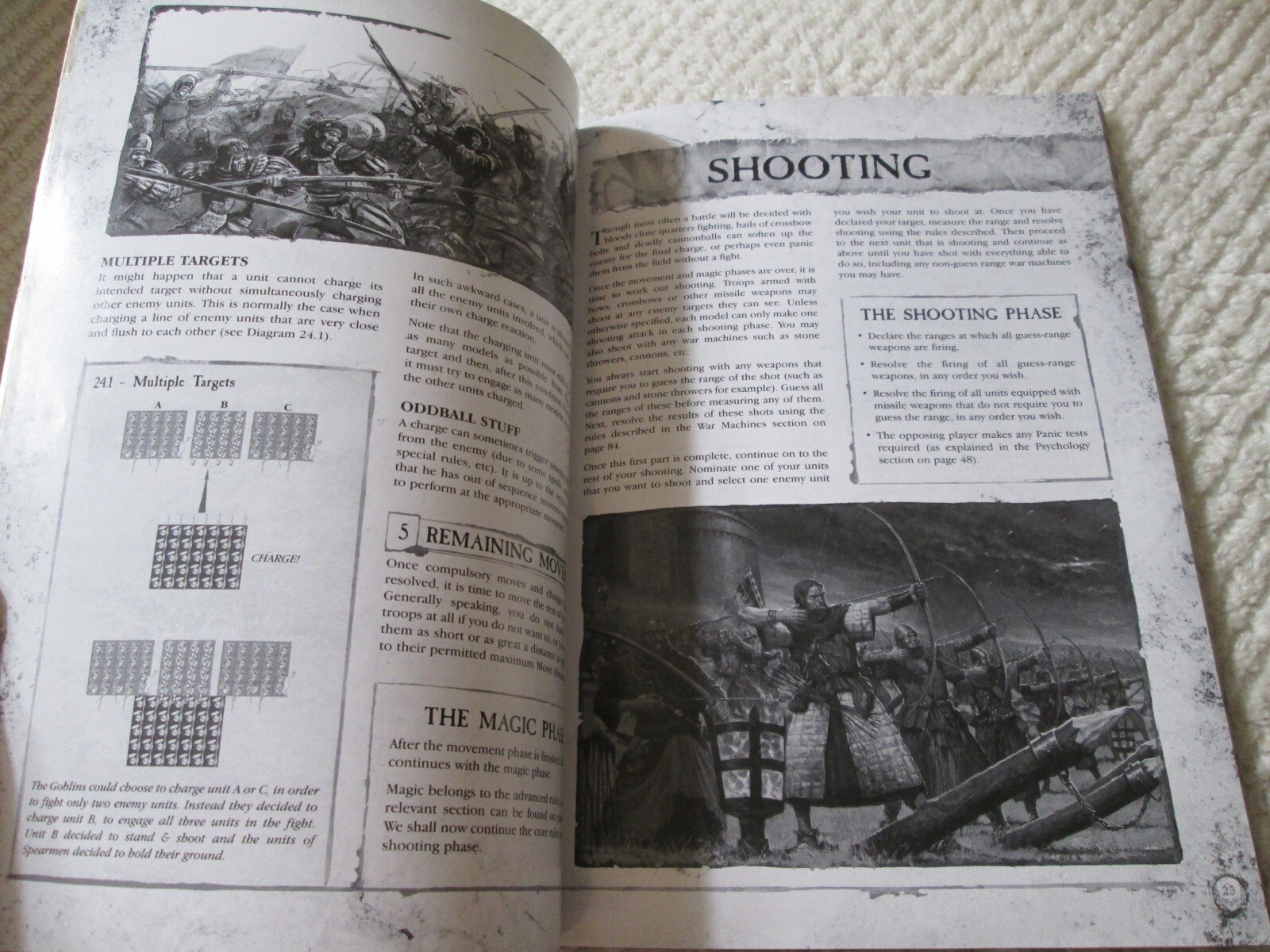 Warhammer Rule Book 2006 Softcover Pocket Size (5.75 x 8 inches)