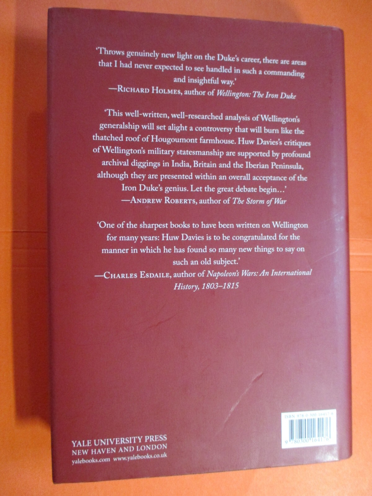 Wellington’s Wars: The Making of a Military Genius HC DJ by H. J. Davies New