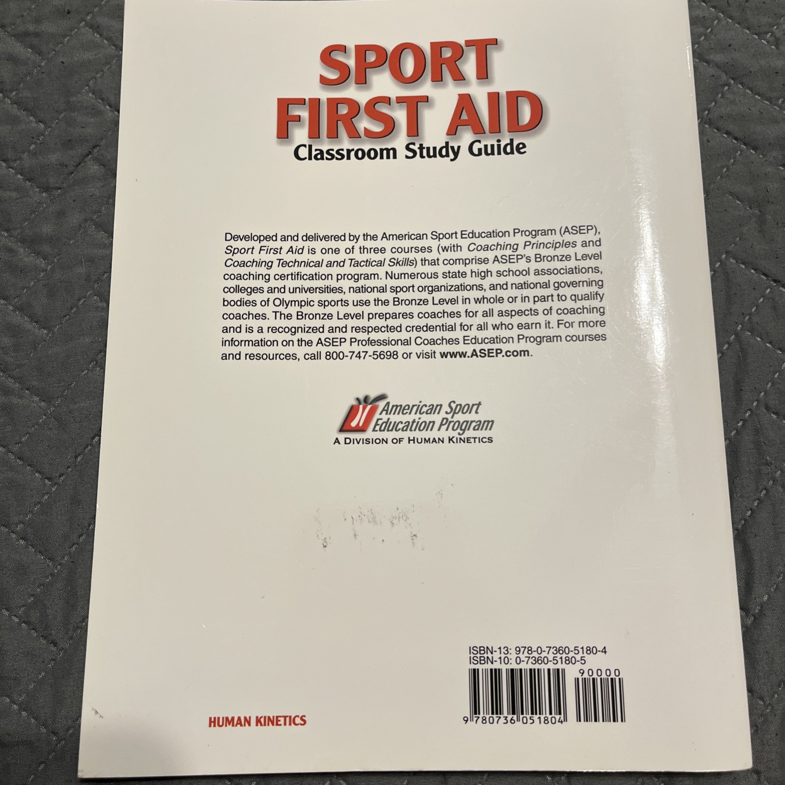 NEW Sport First Aid Classroom Study Guide