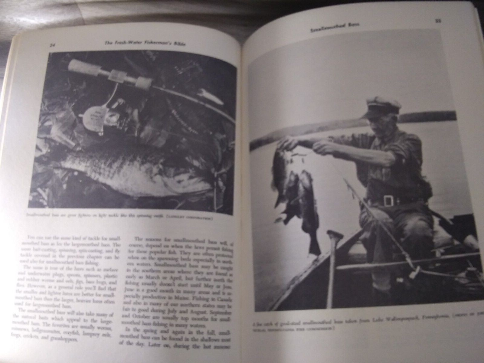 🎣 Vintage 1964 The Fresh-Water Fisherman’s Bible Book 180 Pages Vlad Evanoff 🎣