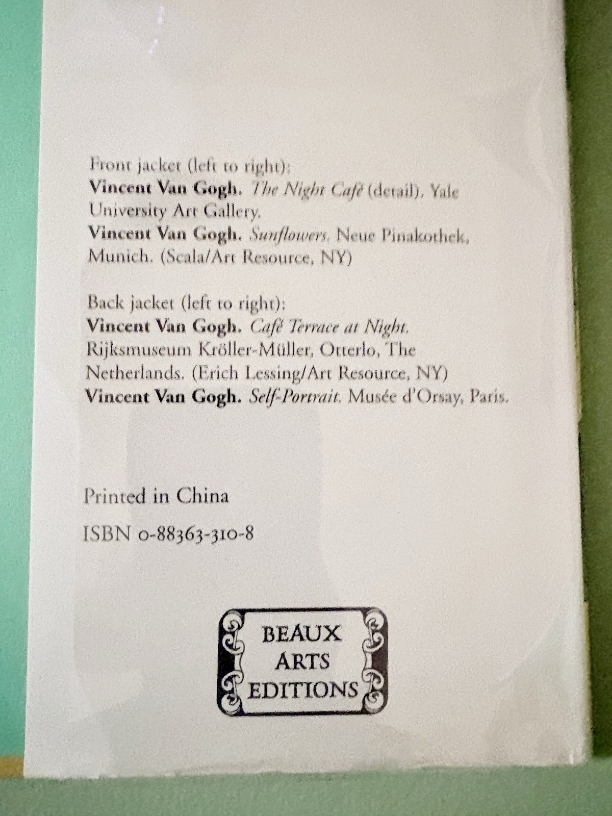Van Gogh, HARDCOVER. A Retrospective. 5 LB. 3 Oz. LARGE BOOK, Retails at $75