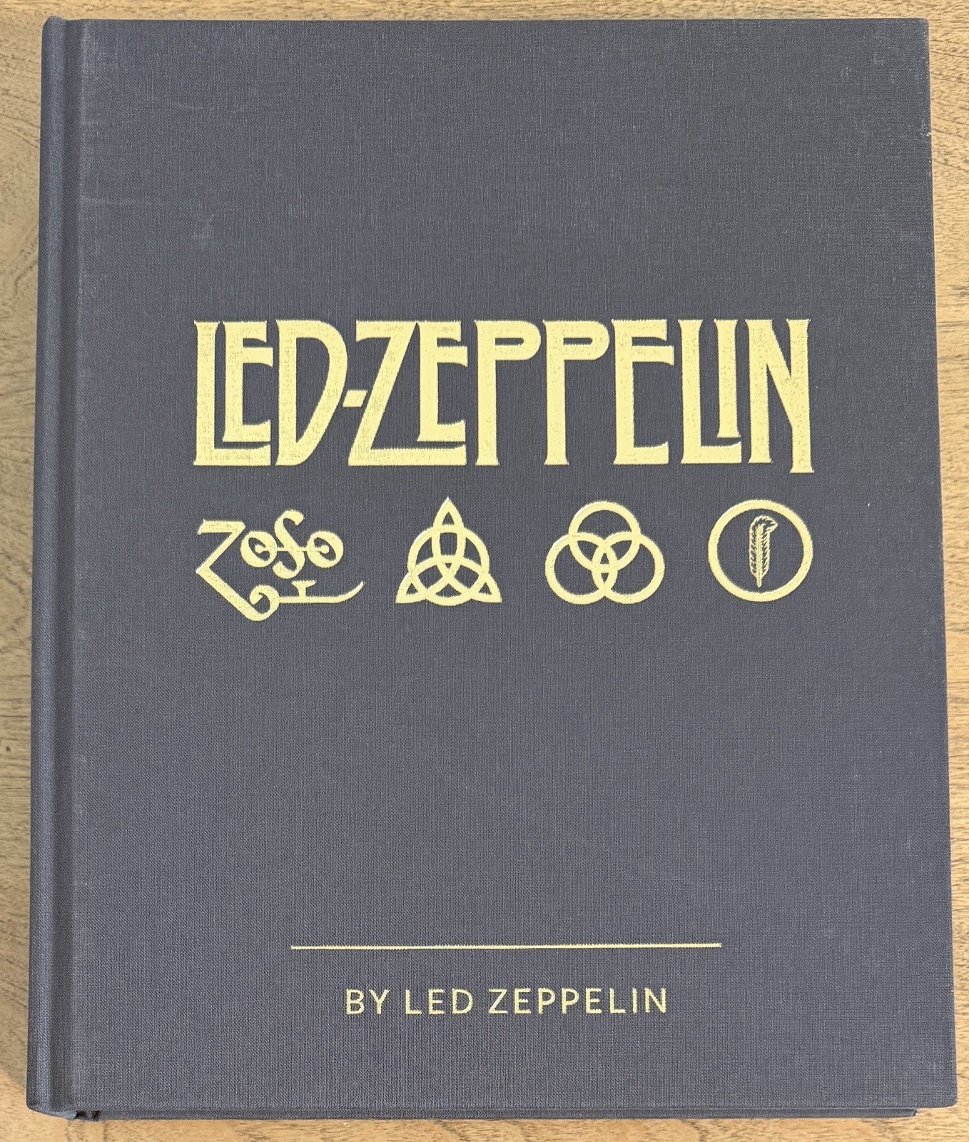 Led Zeppelin By Led Zeppelin Hardcover Book 400 Pages NOT SIGNED NO AUTOGRAPH