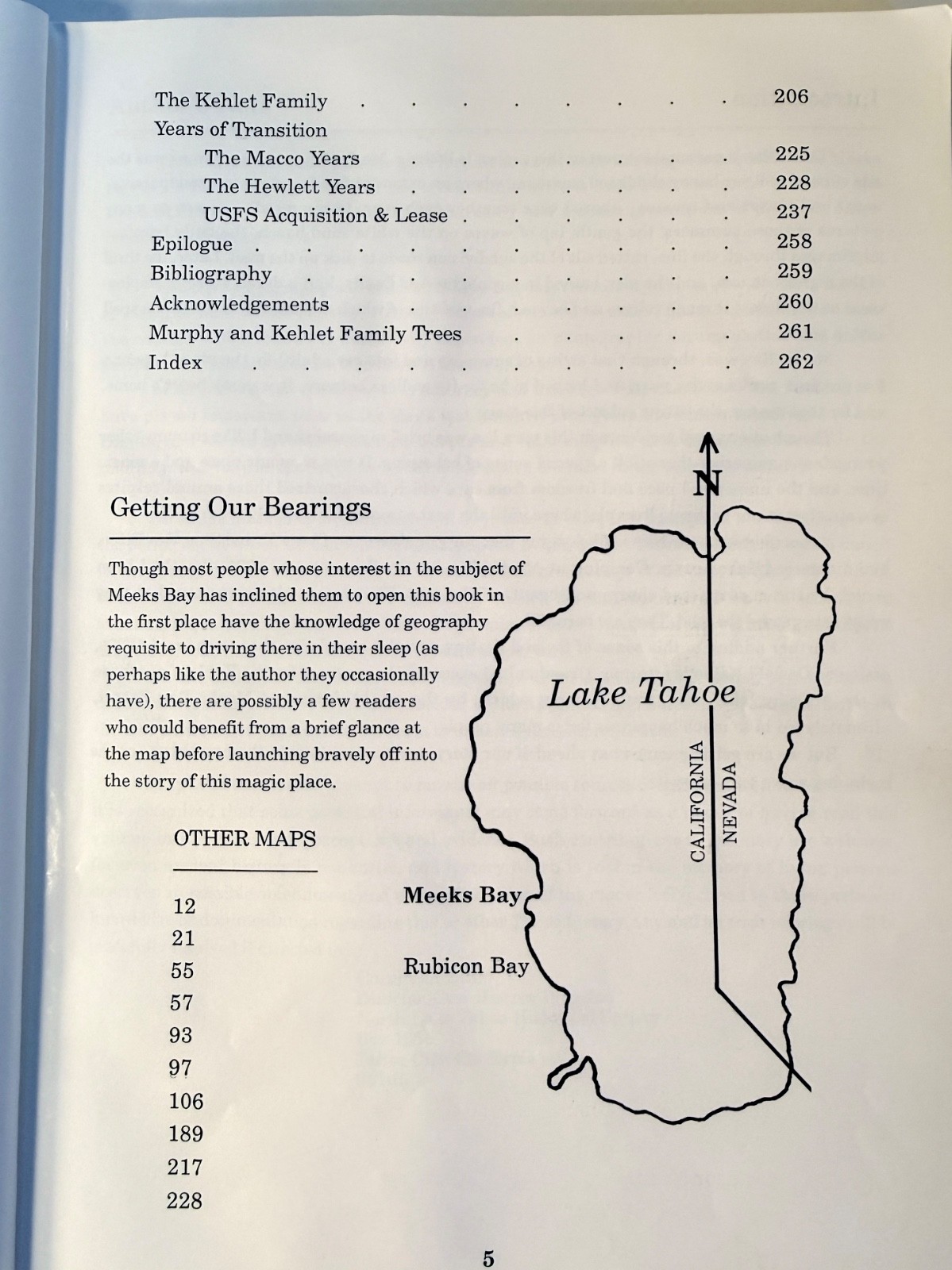 MEEKS BAY MEMORIES by Carol Van Etten 1994, Lake Tahoe history, PB 9×12″ 272 pgs