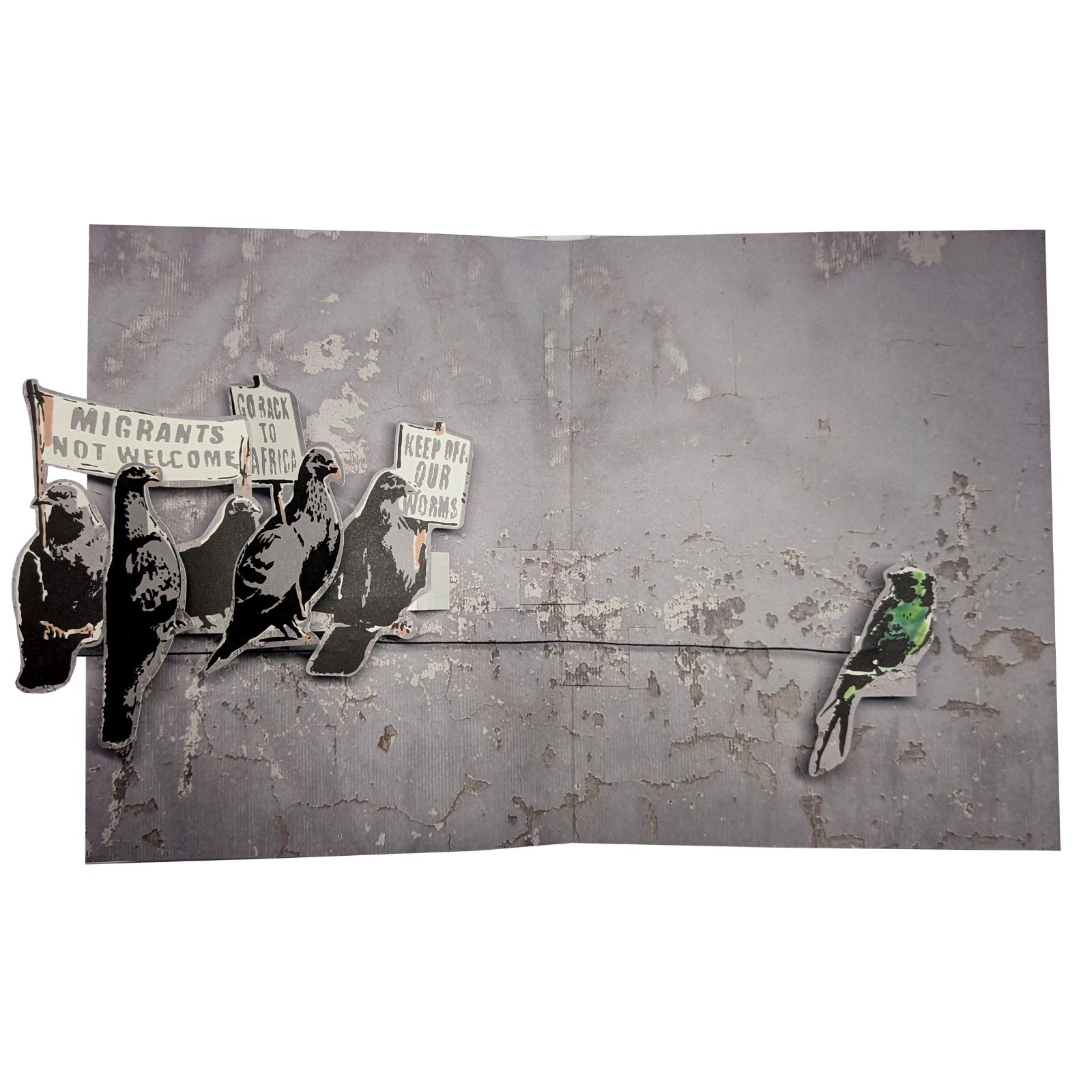 This’ll Look Nice When It”s Open – Banksy Street Art Pop Up Book
