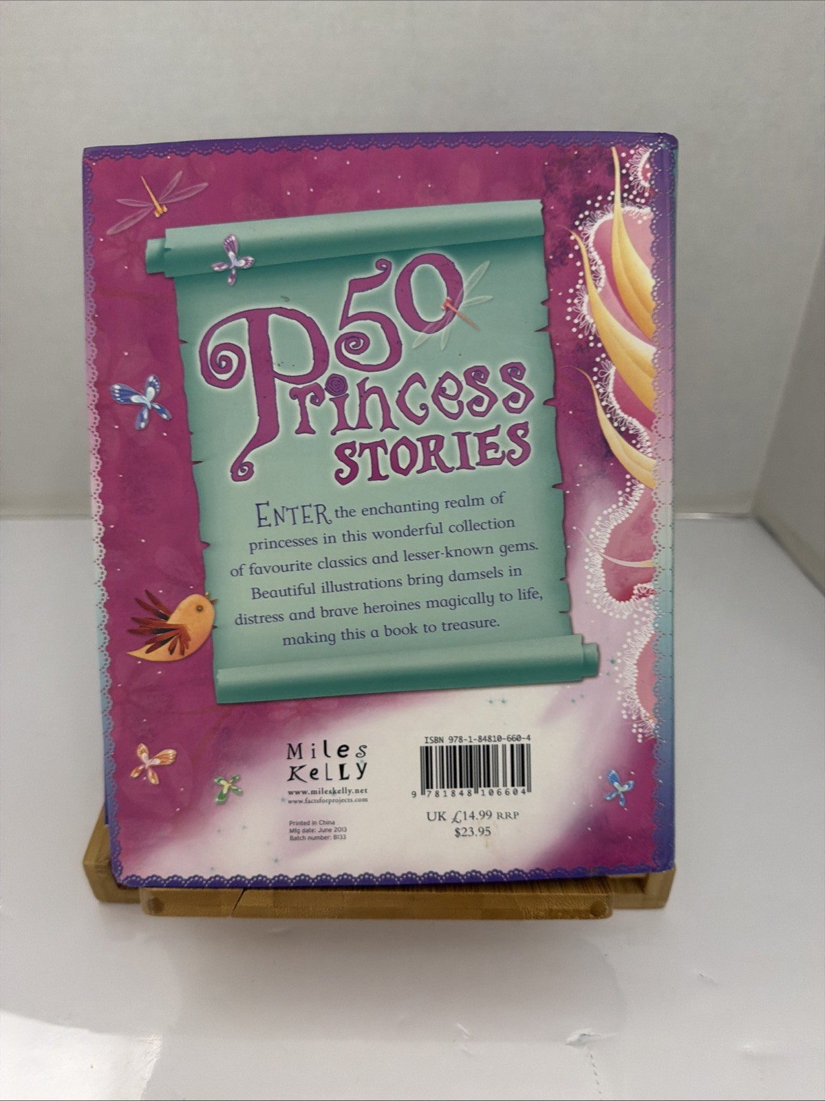 Childrens Book: 50 Princess Stories by Miles Kelly. 512 Pages Full Color 2014