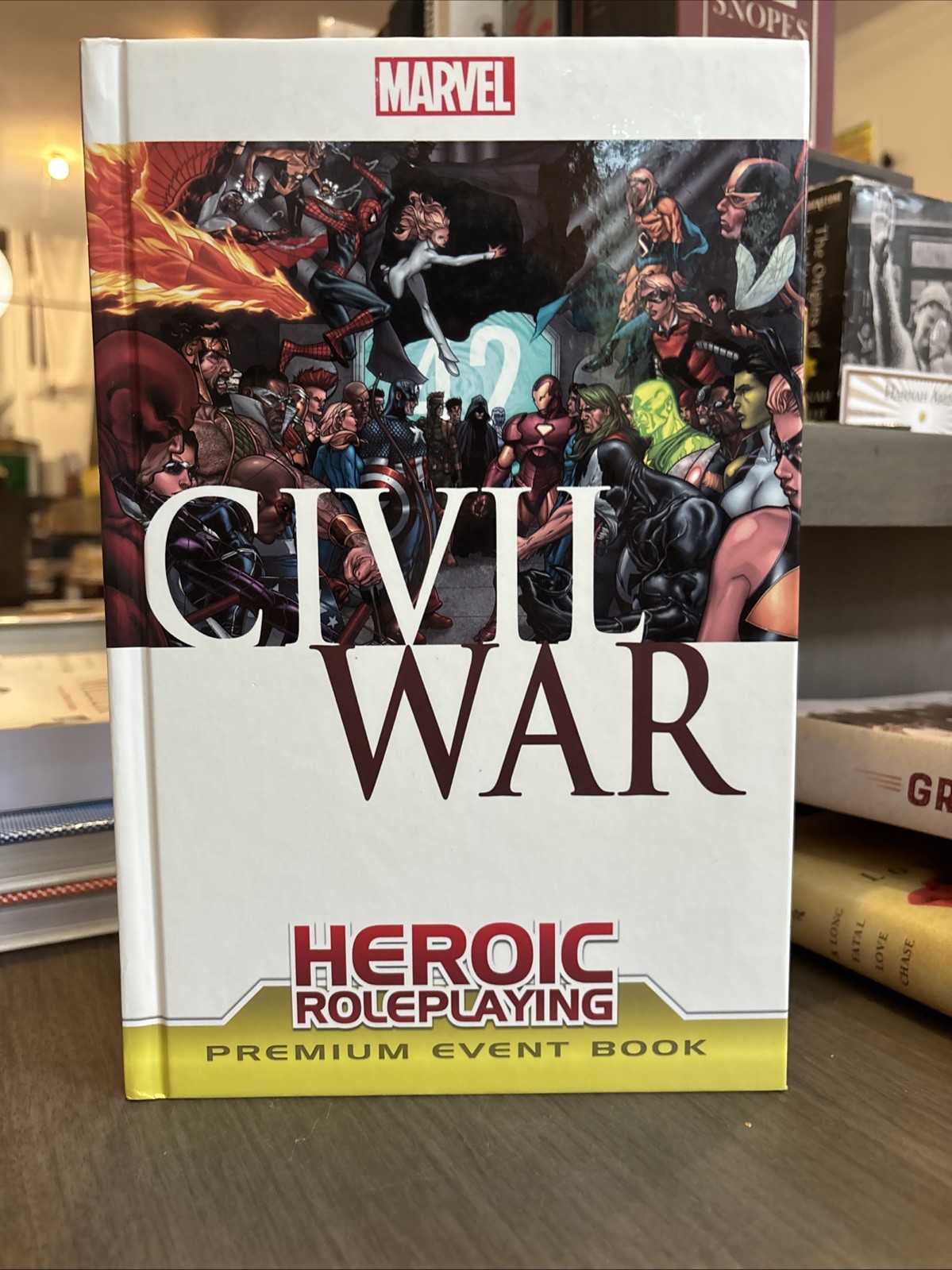 Marvel Heroic Roleplaying: Civil War Event Book Premium -Hardcover Margaret Weis