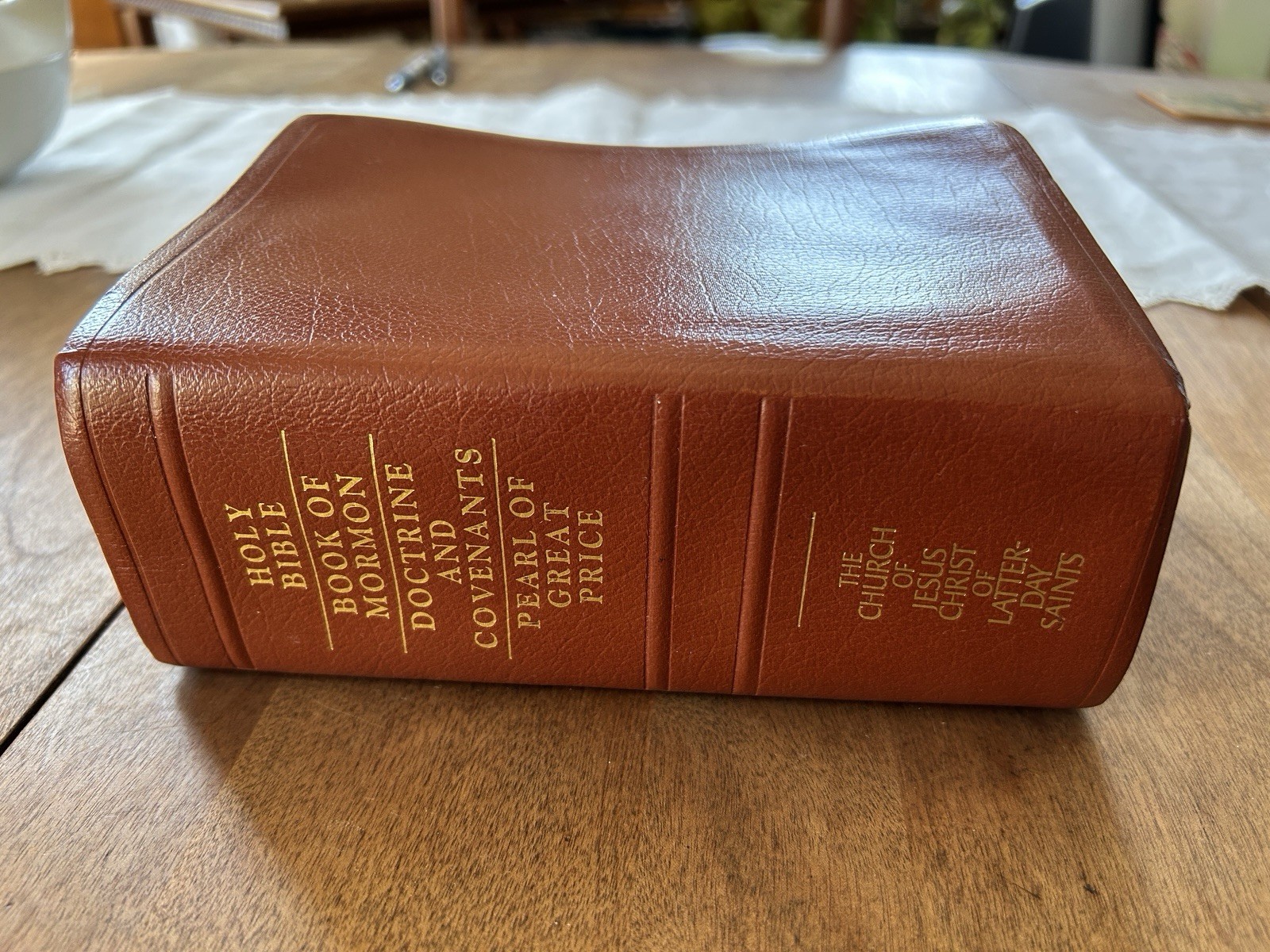 Holy Bible Book of Mormon Doctrine and Covenants Pearl of Great Price Indexed