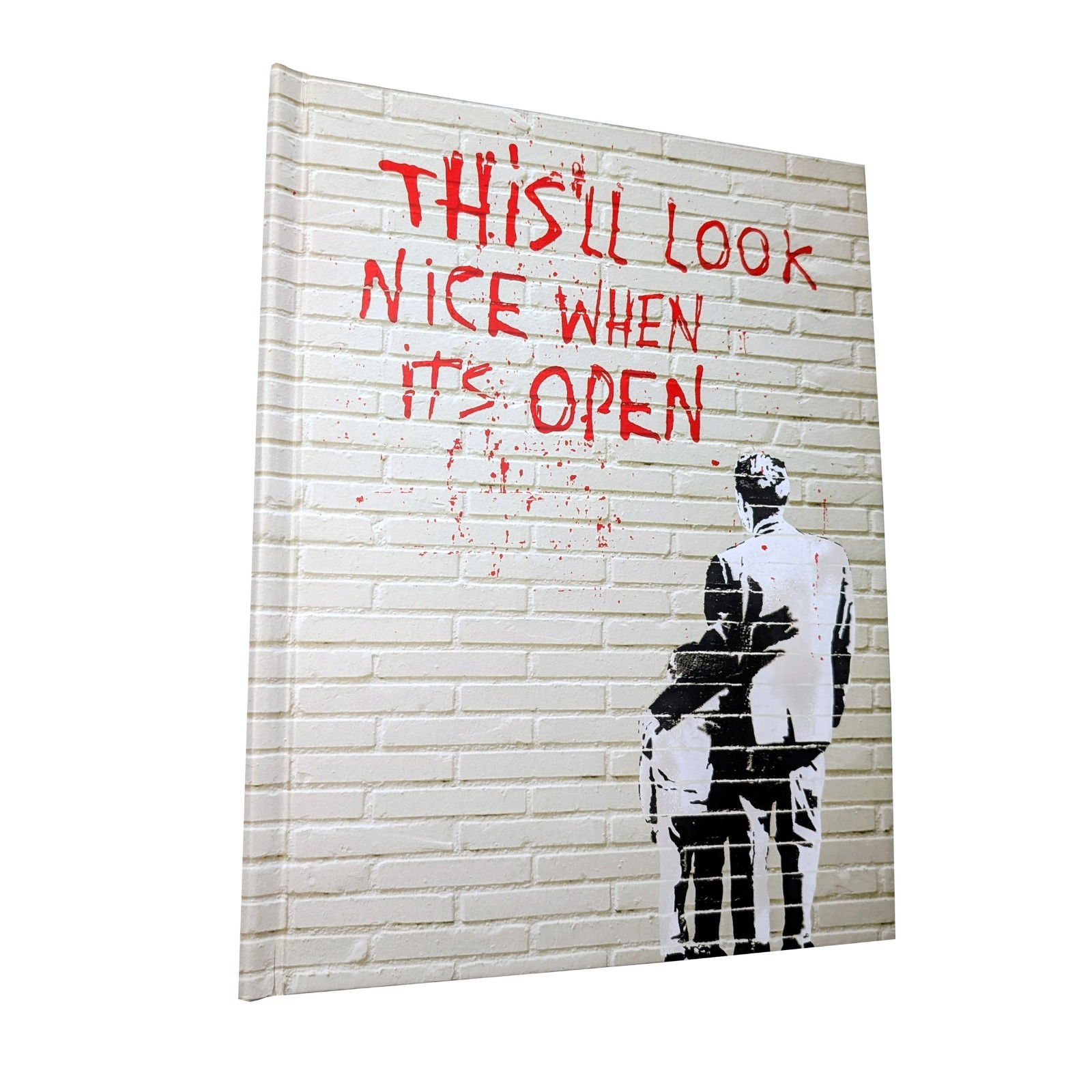 This’ll Look Nice When It”s Open – Banksy Street Art Pop Up Book