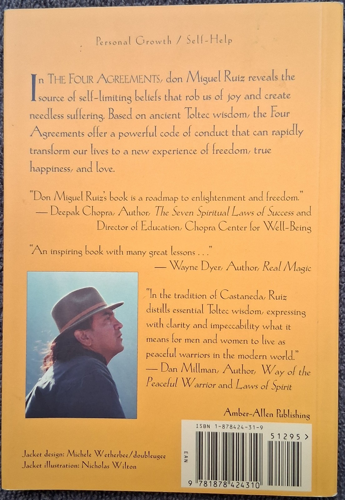 Don Miguel Ruiz The Four Agreements Toltec Wisdom Spirituality