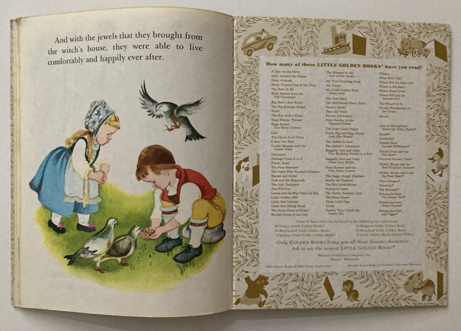 VTG Eloise Wilkin Little Golden Book Lot 4 1980s Where Did the Baby Go New Birds