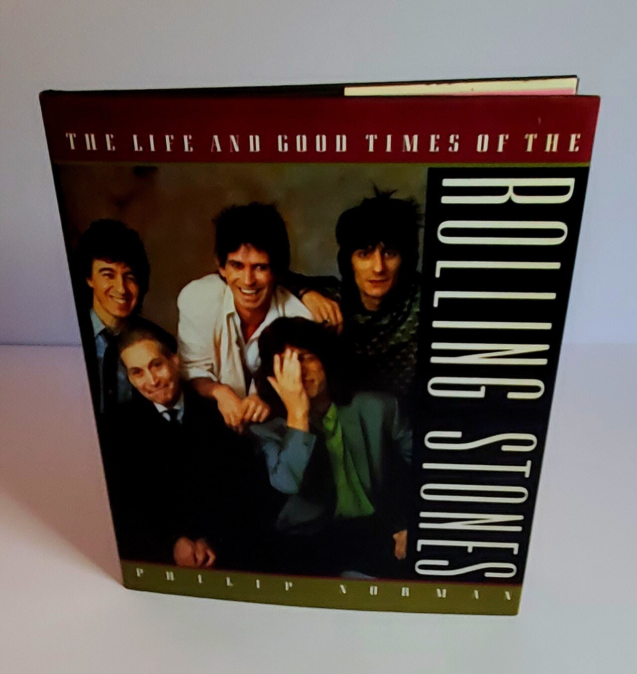 The Life and Good Times of the ROLLING STONES Coffee Table Book (126 pages)
