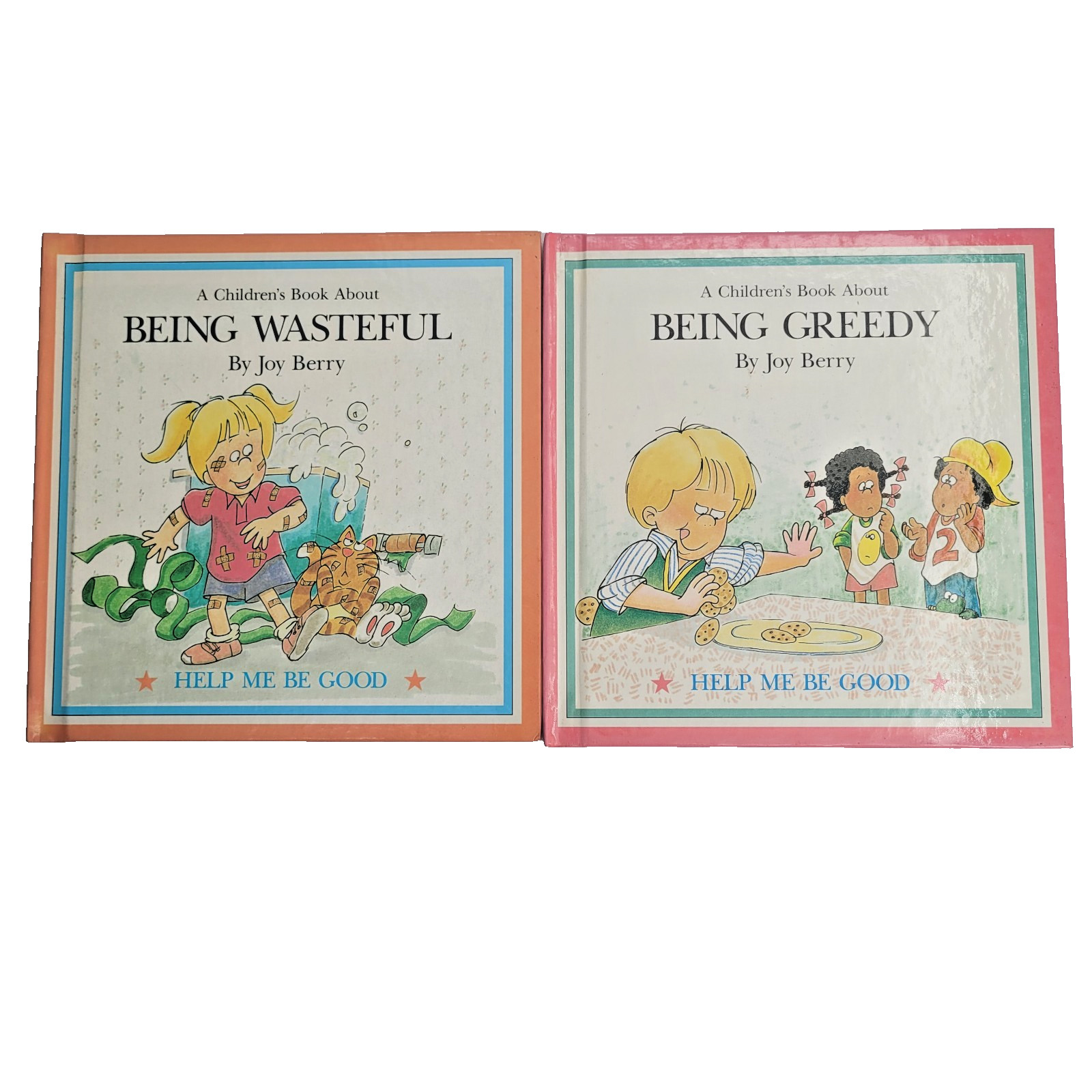Lot of 10 Help Me Be Good Books by Joy Berry – Vintage 1980s Hardcover – Manners