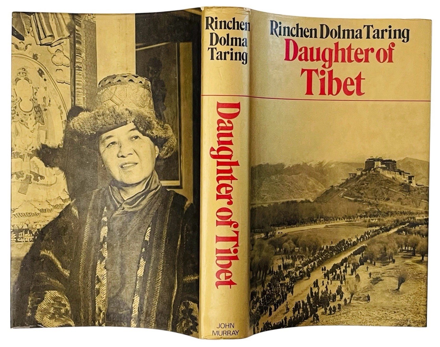 DAUGHTER OF TIBET RINCHEN DOLMA TARING 1971 2nd PRINTING AUTOBIOGRAPHY BUDDHIST