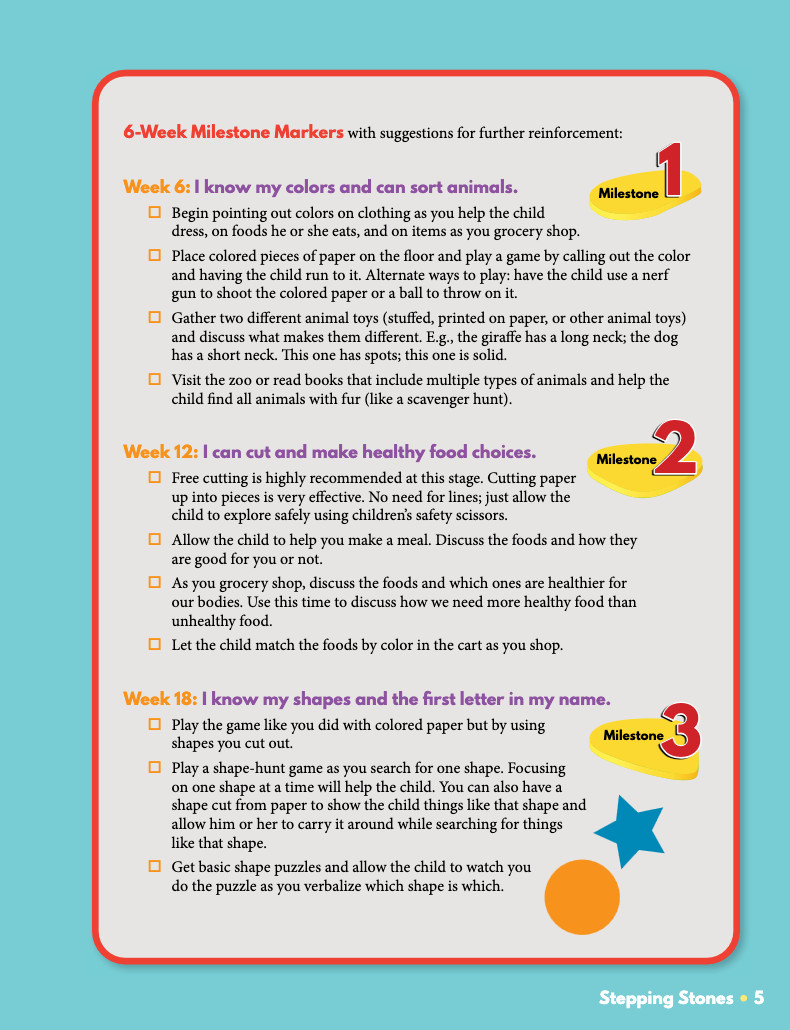 Masterbooks STEPPING STONES preschool curriculum ages 3-4 years MB homeschool