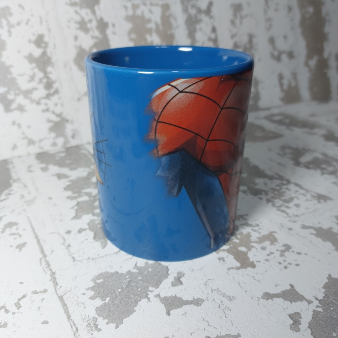 Marvel Spider-Man Character and Symbol 11oz Ceramic Mug Multi-Color 11 Fluid Oz