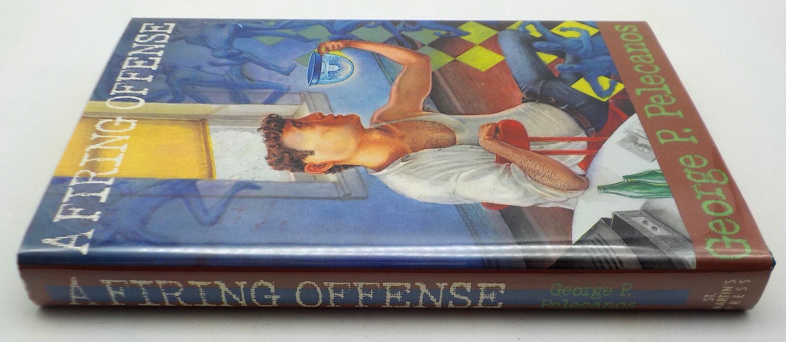 A FIRING OFFENSE George Pelecanos Signed First Edition St. Martin’s Press 1992