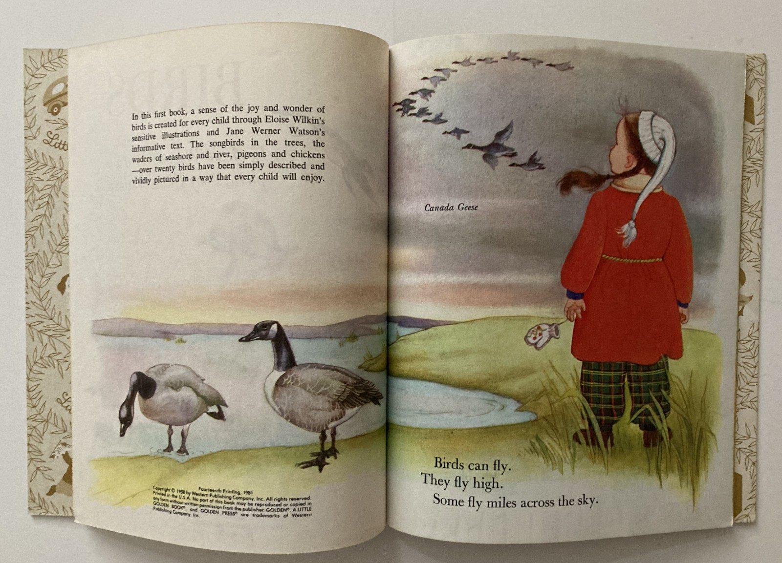 VTG Eloise Wilkin Little Golden Book Lot 4 1980s Where Did the Baby Go New Birds