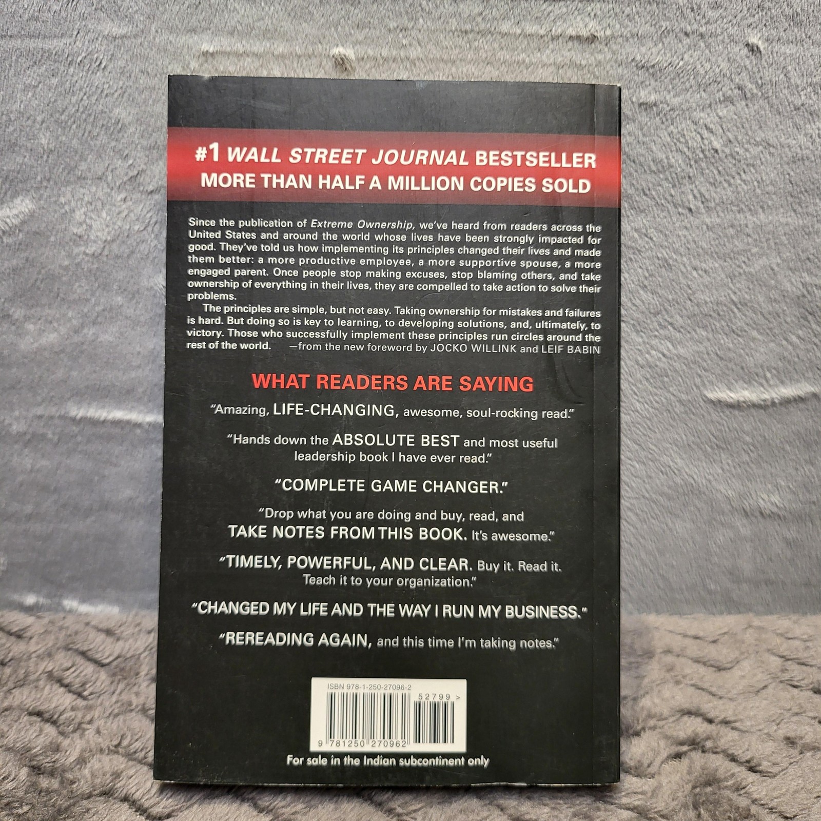 Extreme Ownership U.S. Navy SEALs Lead And Win Willink Babin St. Martin’s Press