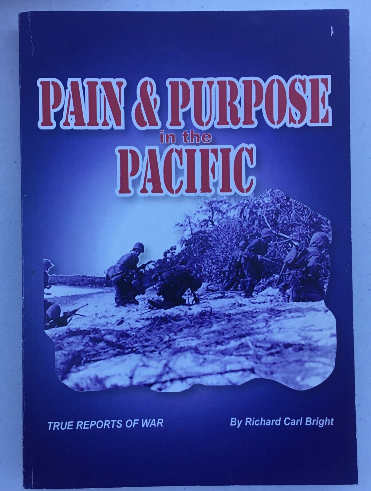 Pain & Purpose In the Pacific: True Reports Of War Richard Carl Bright Iwo Jima