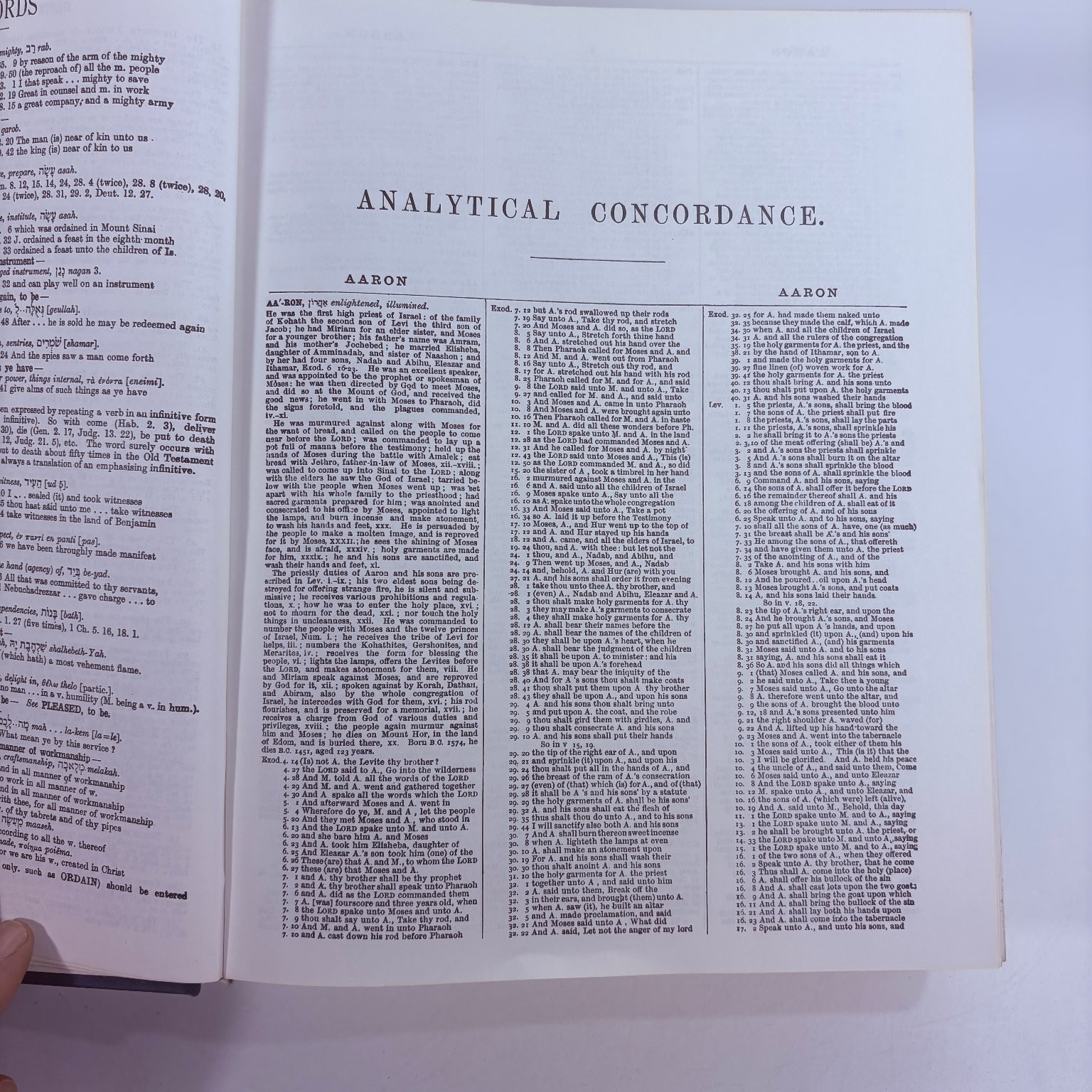 Young’s Analytical Concordance to the Bible Robert Young 22nd Ed Religious WM B