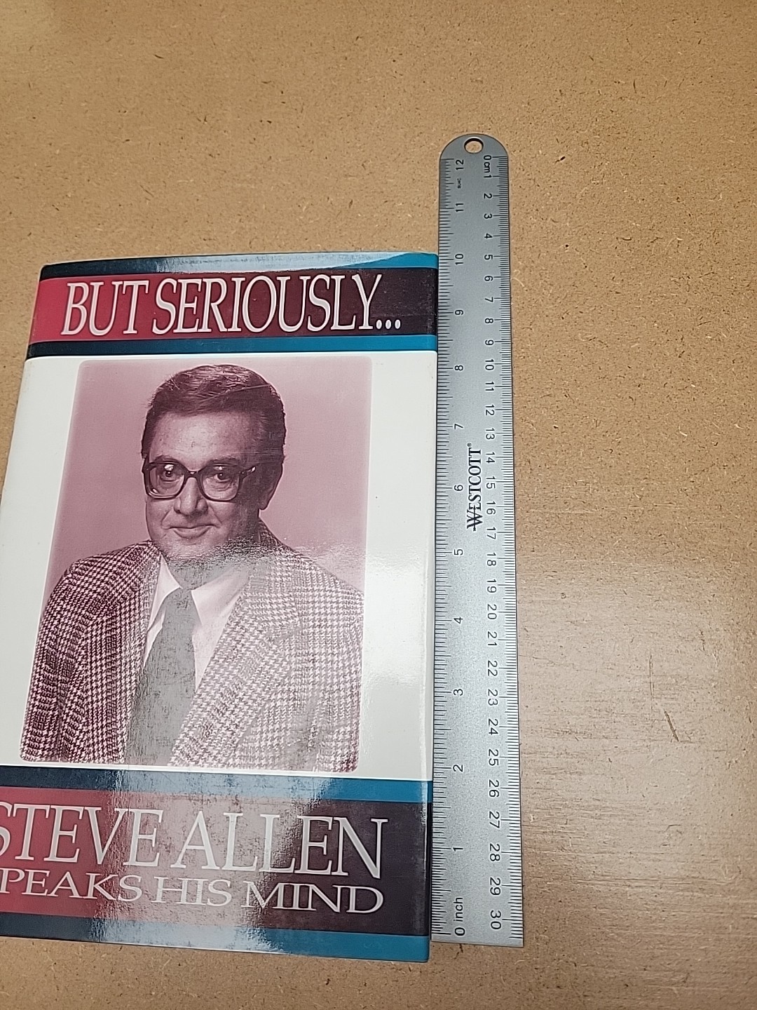 But Seriously: Steve Allen Speaks His Mind – Hardcover By Steve Allen