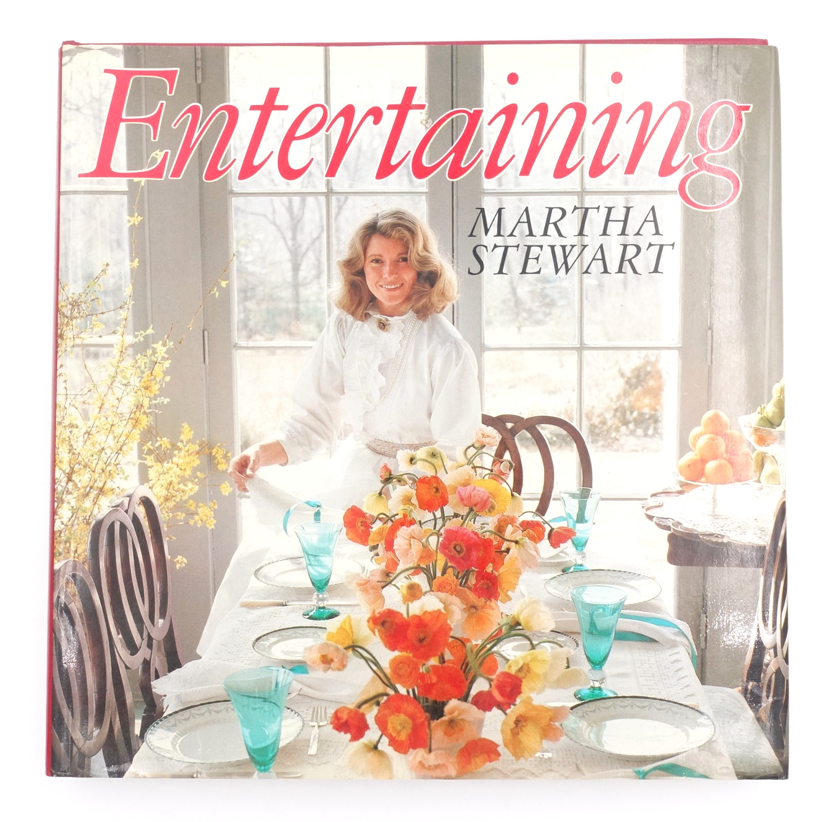 Entertaining by Martha Stewart 1982 1st Edition HB DJ 22nd Printing VGUC