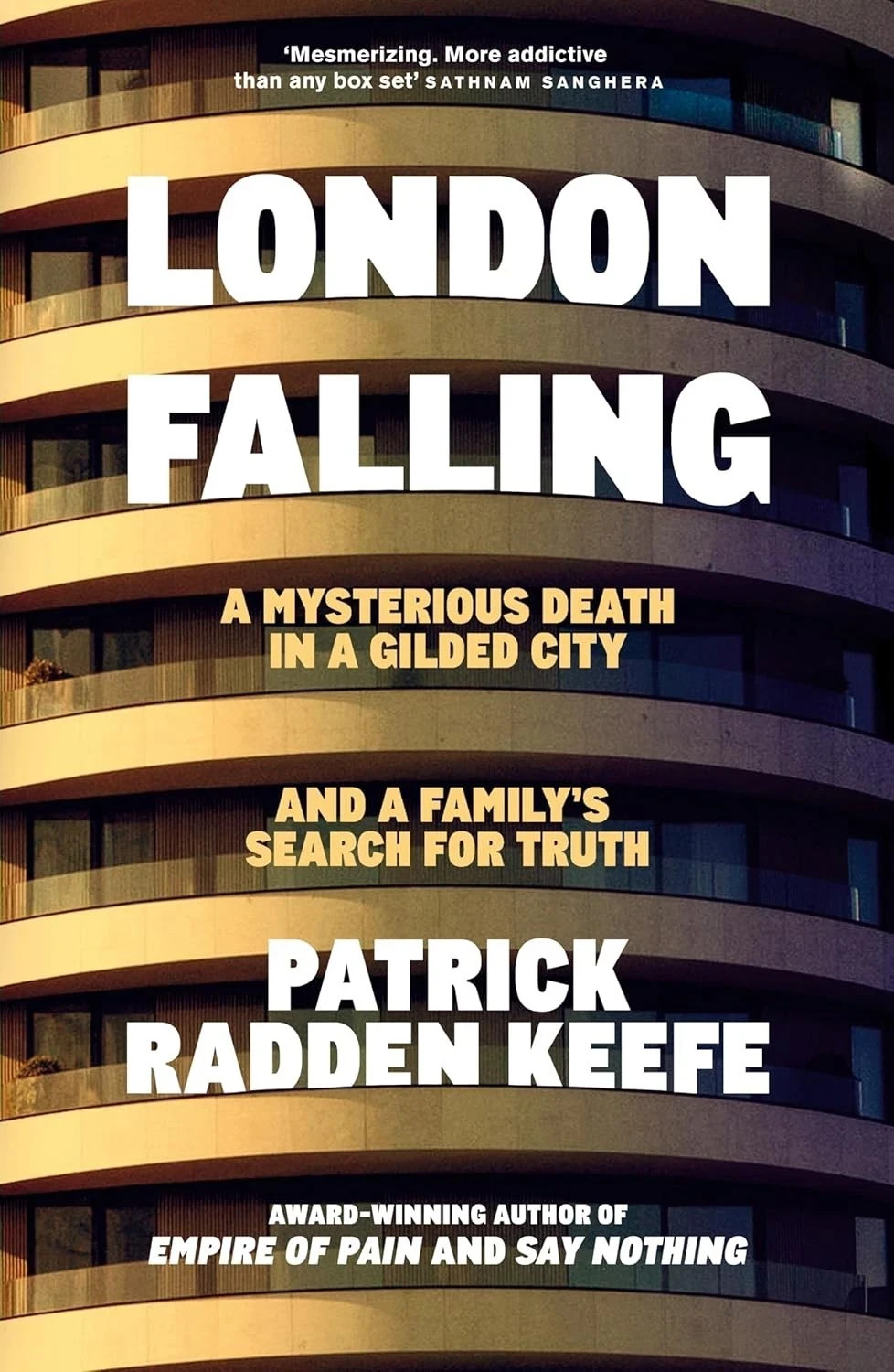 London Falling by Patrick Radden Keefe, Paperback