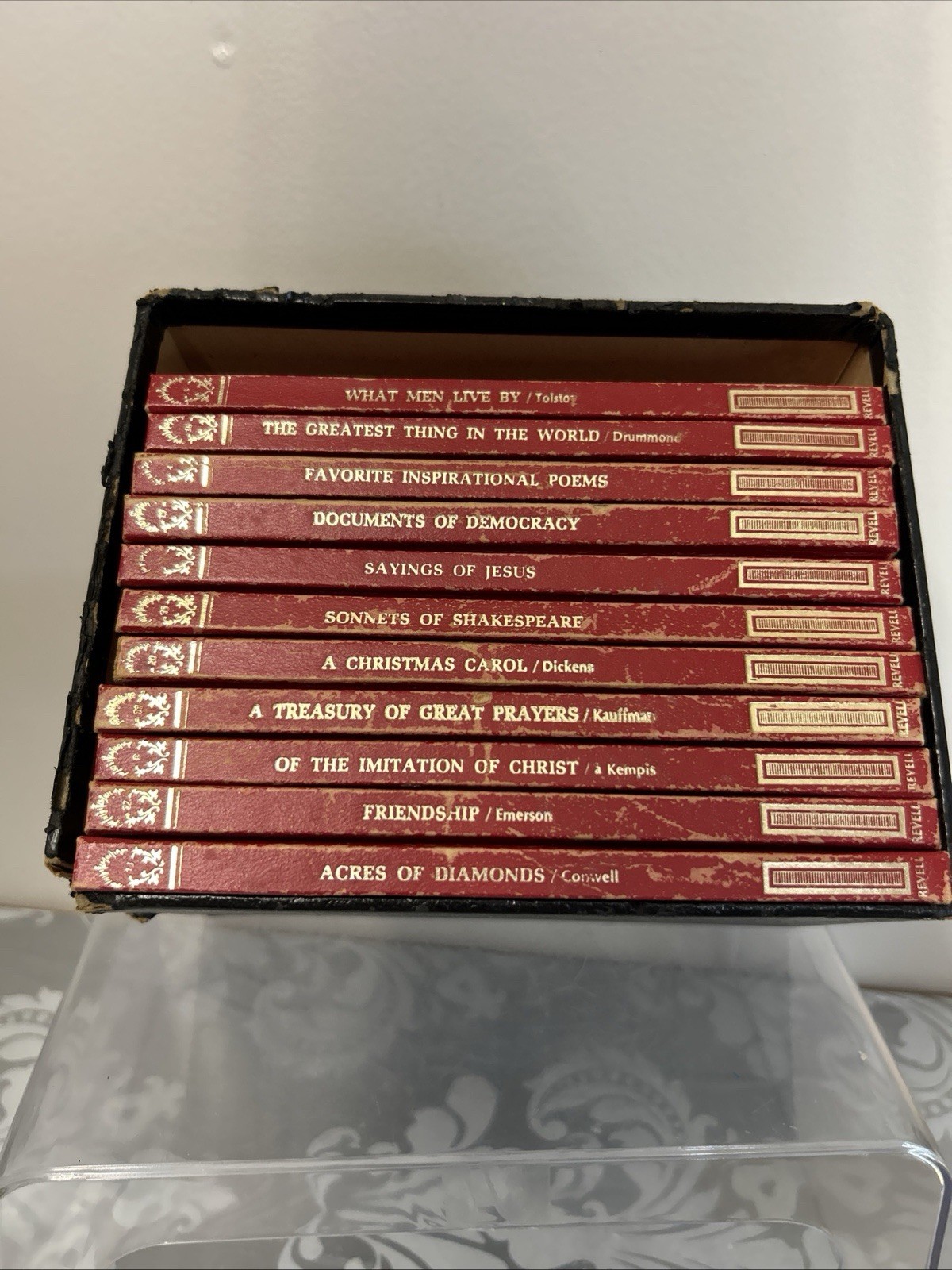 Vtg Pocket Size Classic And Religious Books FLEMING H. REVELL Co 1960 Lot Of 11
