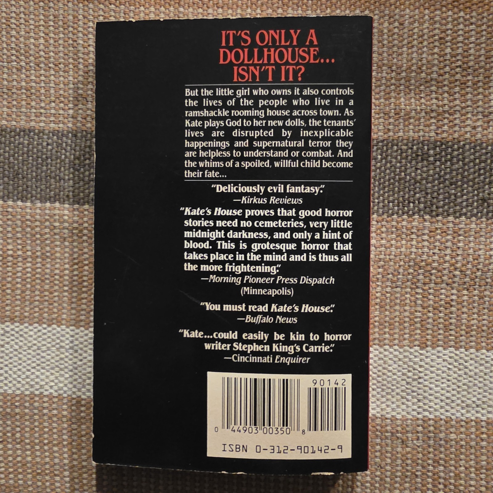 Kate’s House Harriet Waugh Horror Paperback First Printing St. Martin’s Press