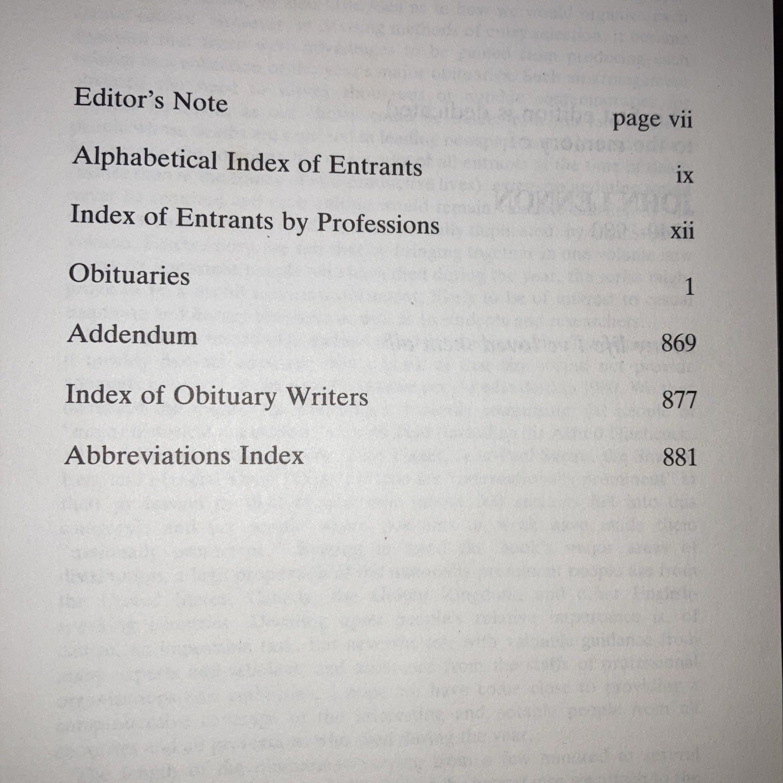 The Annual Obituary 1980 First Edition Hardcover St. Martin’s Press w DJ 874 pgs