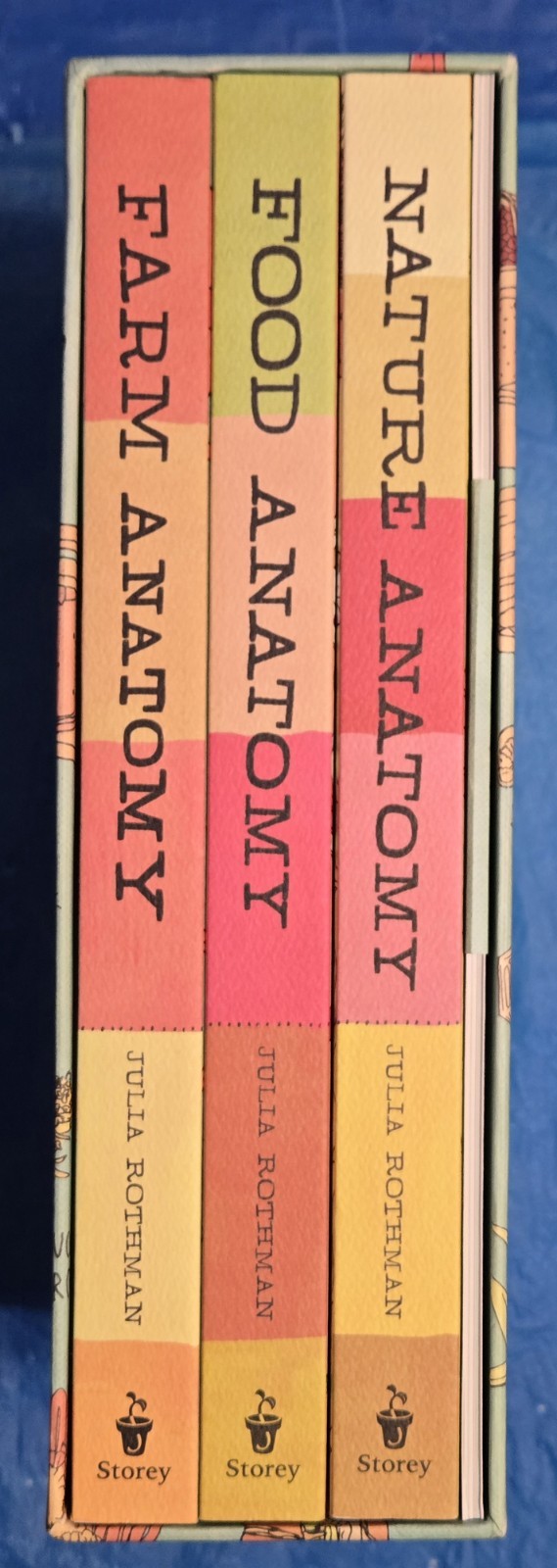 The Julia Rothman Collection: Farm Anatomy, Nature Anatomy, and Food Anatomy VG