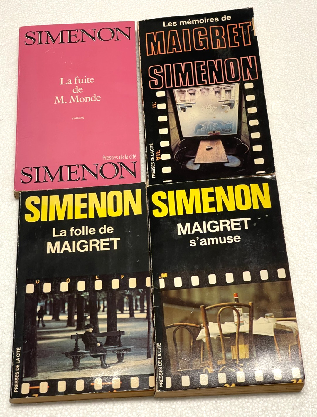 40 Georges Simenon Books Mostly Maigret with 8 in French / Paperback / 1 Dupe