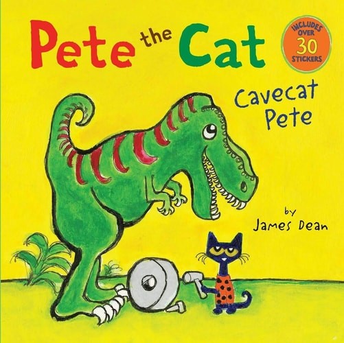 Pete the Cat in Caveat Pete By James Dean (For Ages 4-8) [Paperback] by James De